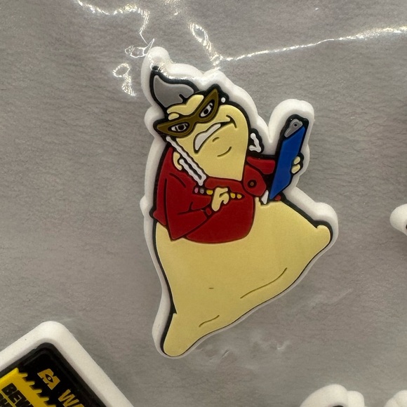 Disney Pixar Monsters Inc Crocs Jibbitz Charms set of 5 NWT - Picture 3 of 9